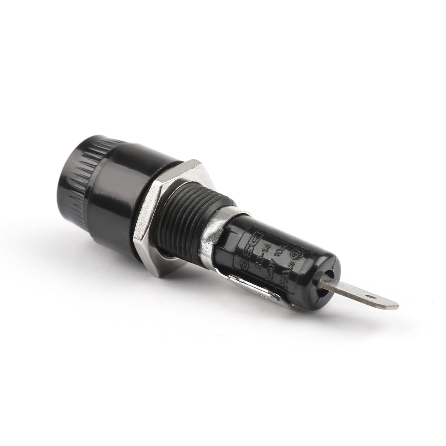 Portafusibile telaio SCI R3-14C per montaggio a pannello per fusibili in vetro 6x30mm 10A 250V