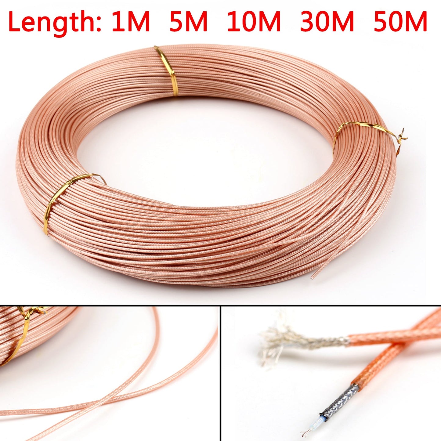 Connettore cavo coassiale RF RG178 50ohm M17/93-RG178 Coassiale coassiale