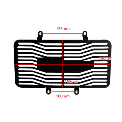 Coperchio protezione radiatore protezione motore in metallo per Yamaha Xt660Z Tenere 08-18 Generico