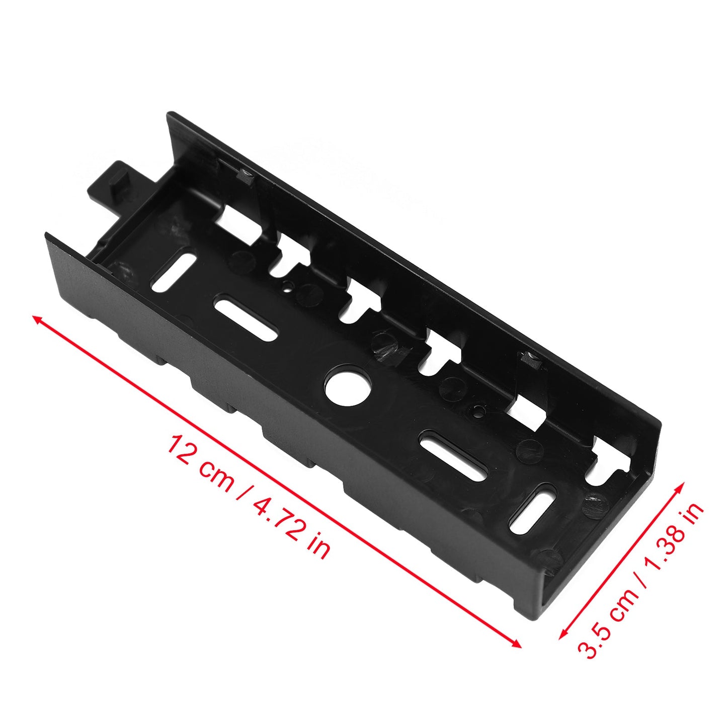 Staffa di montaggio a pannello Ft8900 in plastica nera per autoradio Ft-8800 Ft-8800R Ft-8900