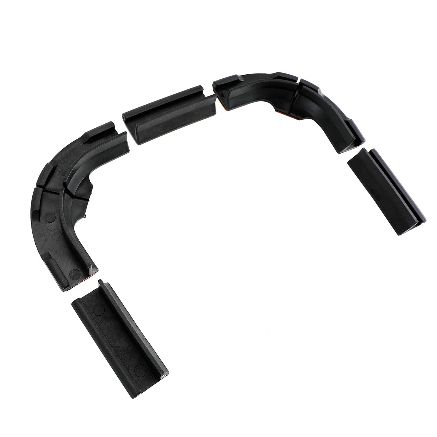 5 staffe generiche nere Hue Play Gradient Lightstrip Set di montaggio