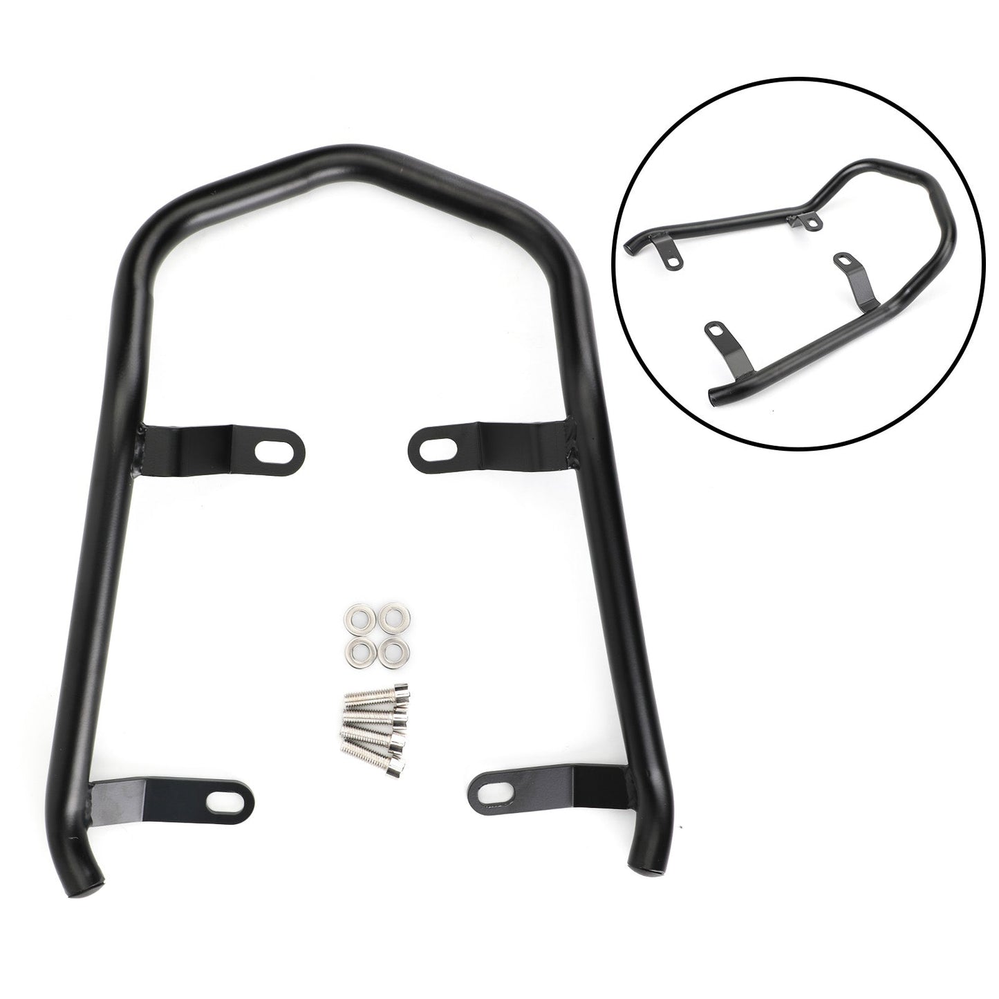 Maniglia passeggero Maniglione Mano Bracciolo Coda Adatta per BMW R NineT SCRAMBLER 14-20 Generico