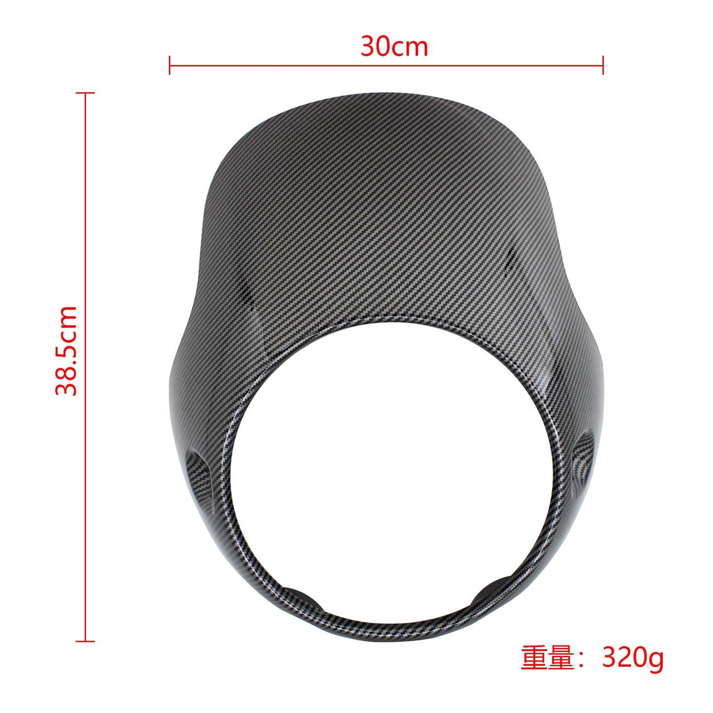 Cupolino Parabrezza Cover Per CB150 Bonneville T100 Monster Generico