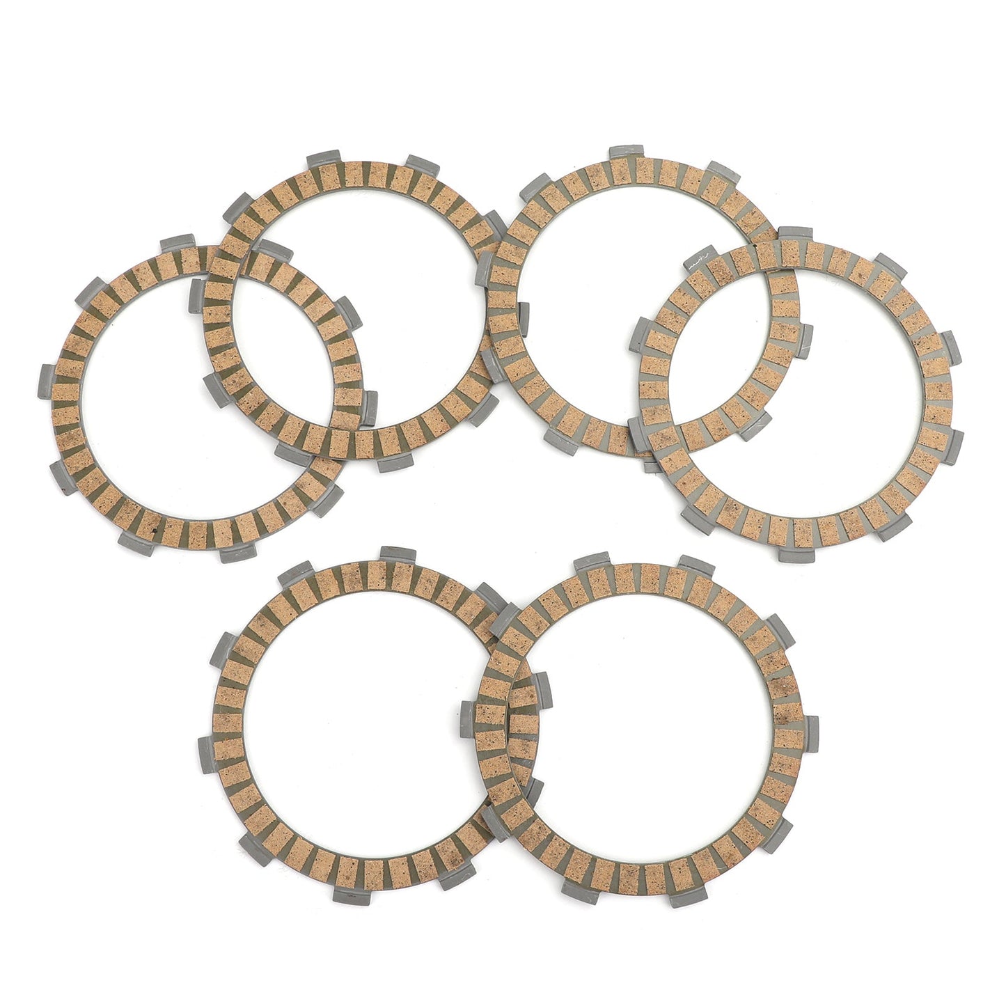 Kit disco frizione frizione Set adatto per Yamaha XT225 Serrow YZ125H IT200 YZ175 Generico