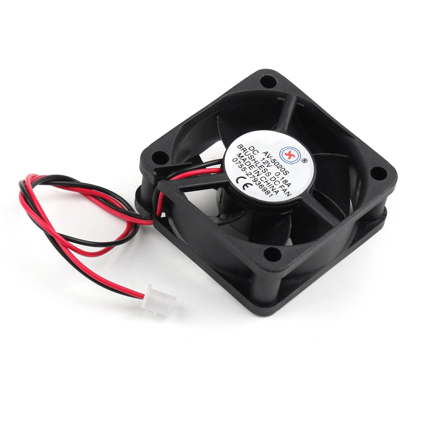 4Pcs DC Brushless Cooling PC Computer Fan 12V 0.18A 5020s 50x50x20mm 2 Pin Fan