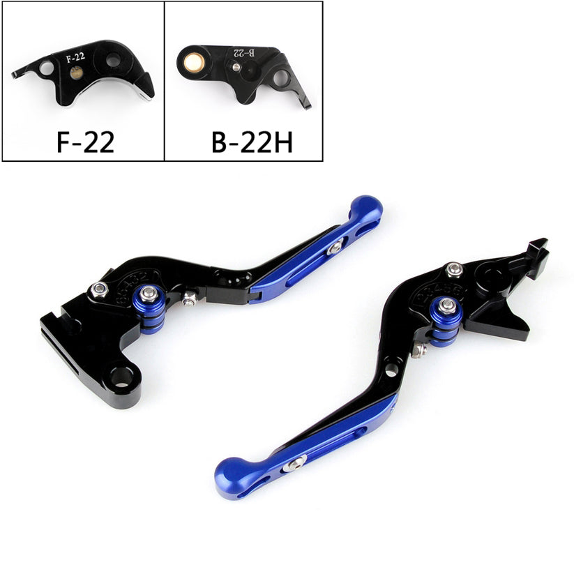 Leva freno e frizione allungabile pieghevole regolabile per BMW S1000RR S1000R 15-18 generico