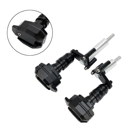 Kawasaki Ninja 400 Z400 2018-2023 Slider protezione bobina alluminio nero