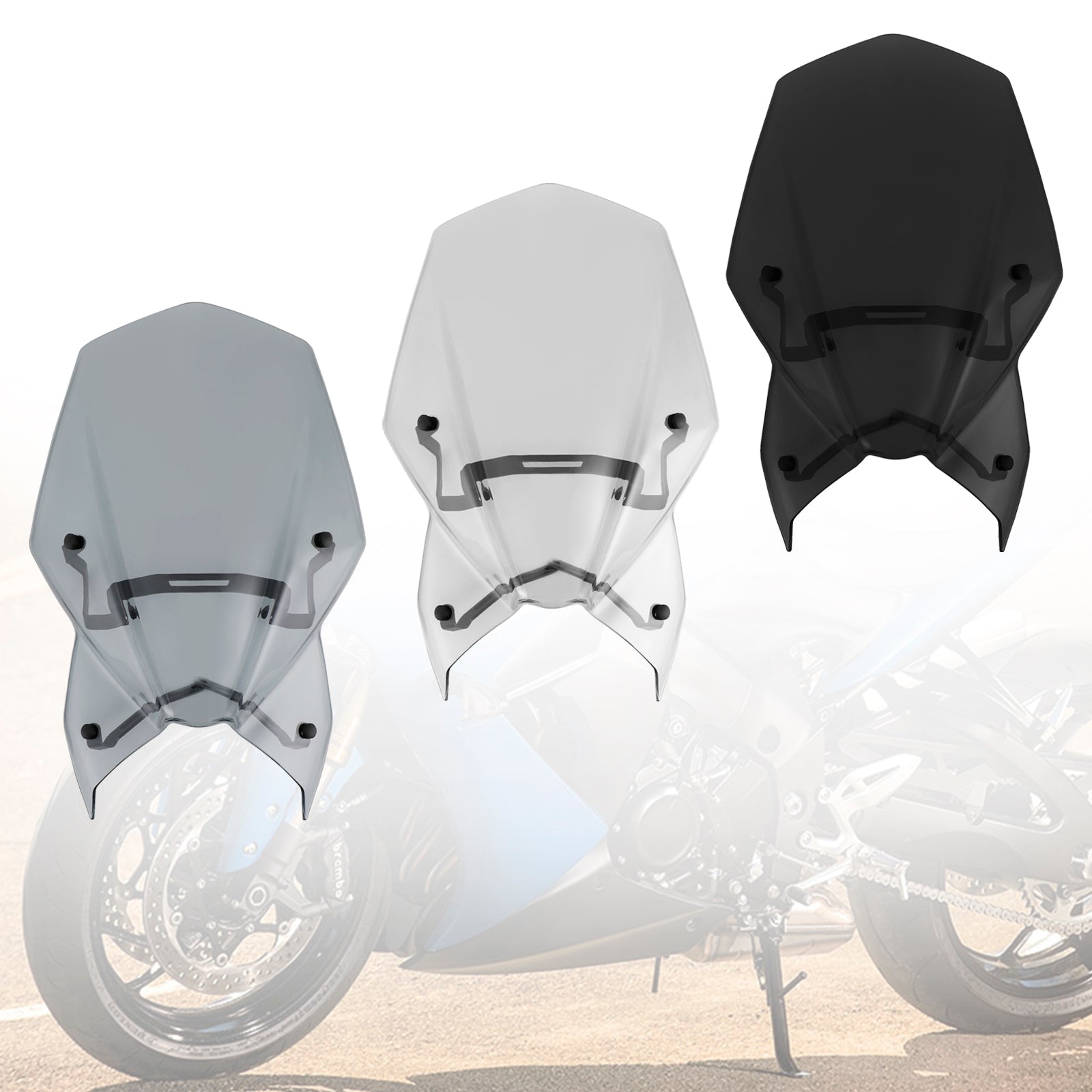 Ricambio Aftermarket Moto Parabrezza Moto Artudatech Per Suzuki