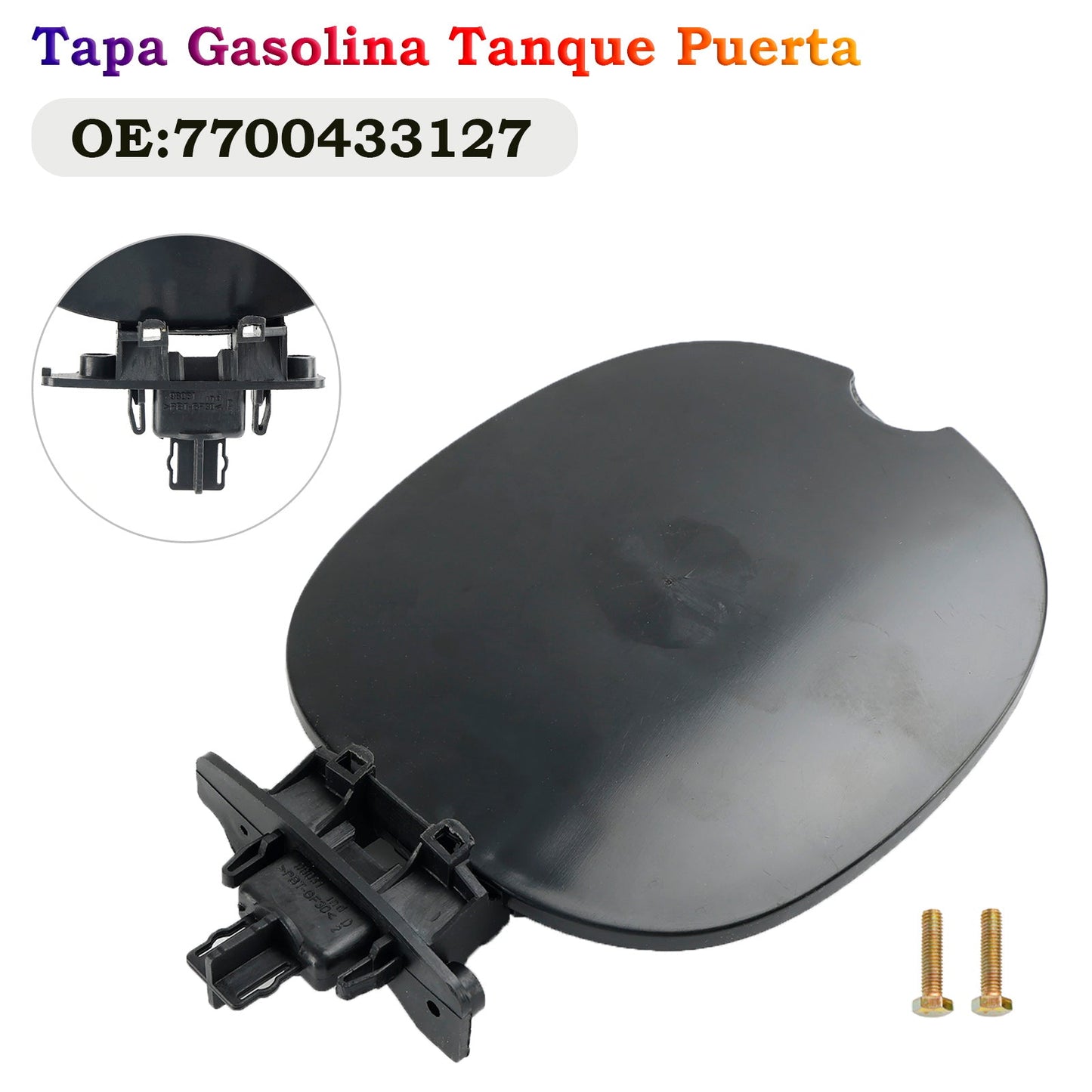 Copertura nera del serbatoio del carburante 7700433127 per Renault Clio II Thalia MK1 1999-2008