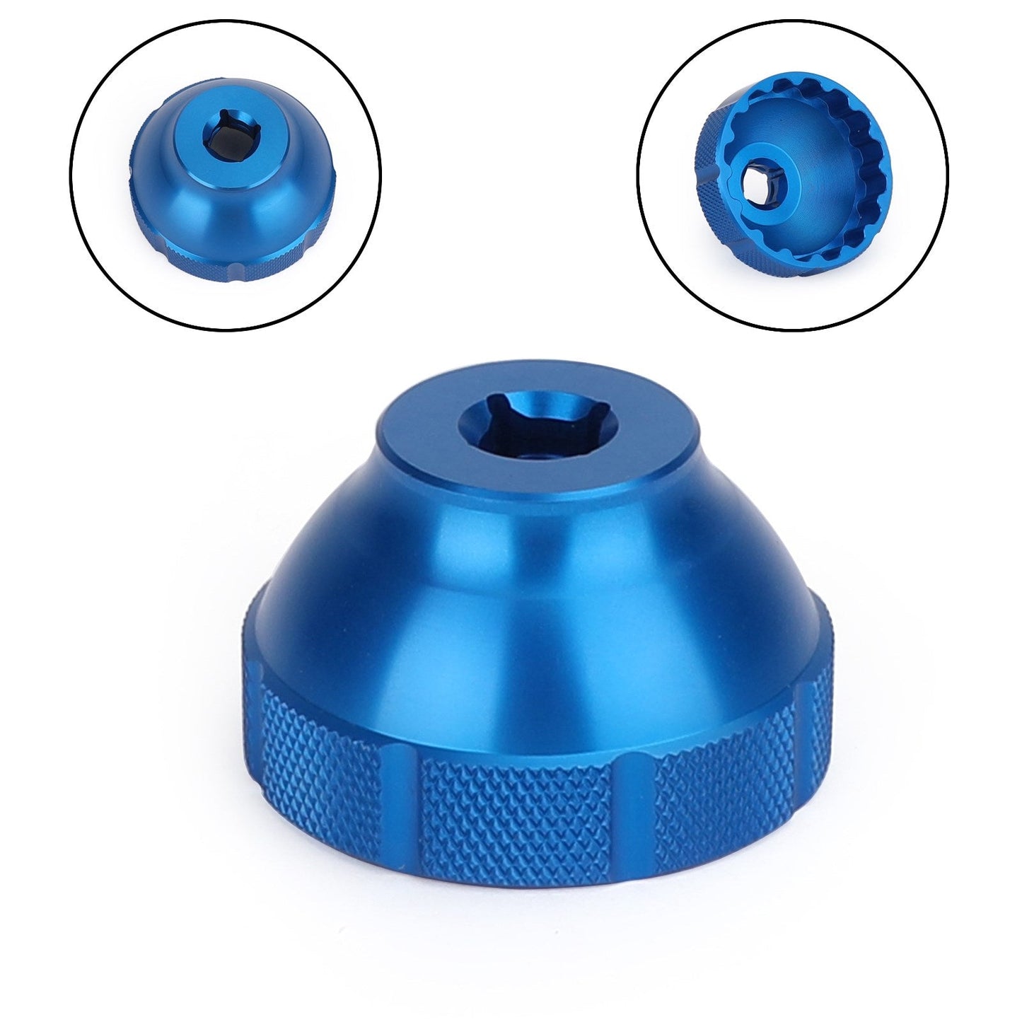 BBT-69.2 16-Notch 44mm 3/8" Drive Attrezzo movimento centrale esterno nero/blu