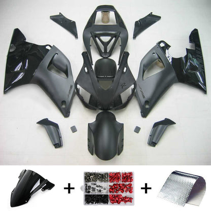 Amotopart Yamaha 1998-1999 YZF 1000 R1 Kit di rivestimento nero