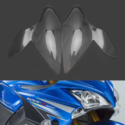 Protezione della protezione della lente del faro anteriore adatta per Suzuki Gsx-S 1000F 2015-2021 Fumo generico