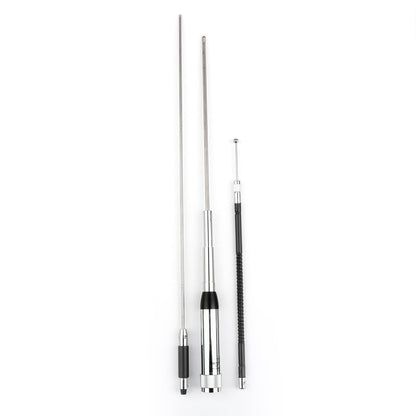 1Set HH-9000 10/6/2M/70CM Antenna QUAD-BAND ad alto guadagno PL-259 per radio mobile