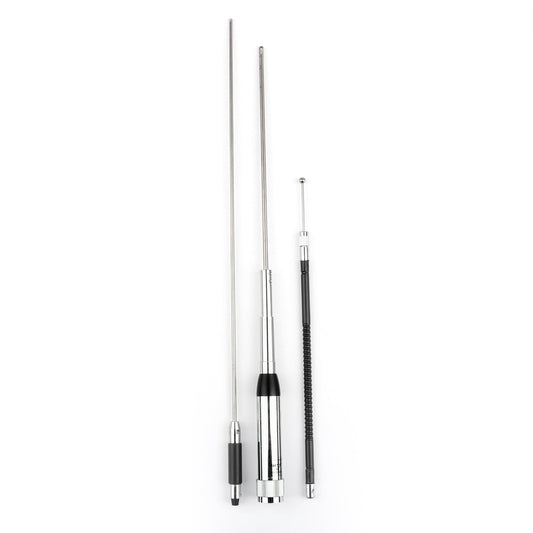 1Set HH-9000 10/6/2M/70CM Antenna QUAD-BAND ad alto guadagno PL-259 per radio mobile