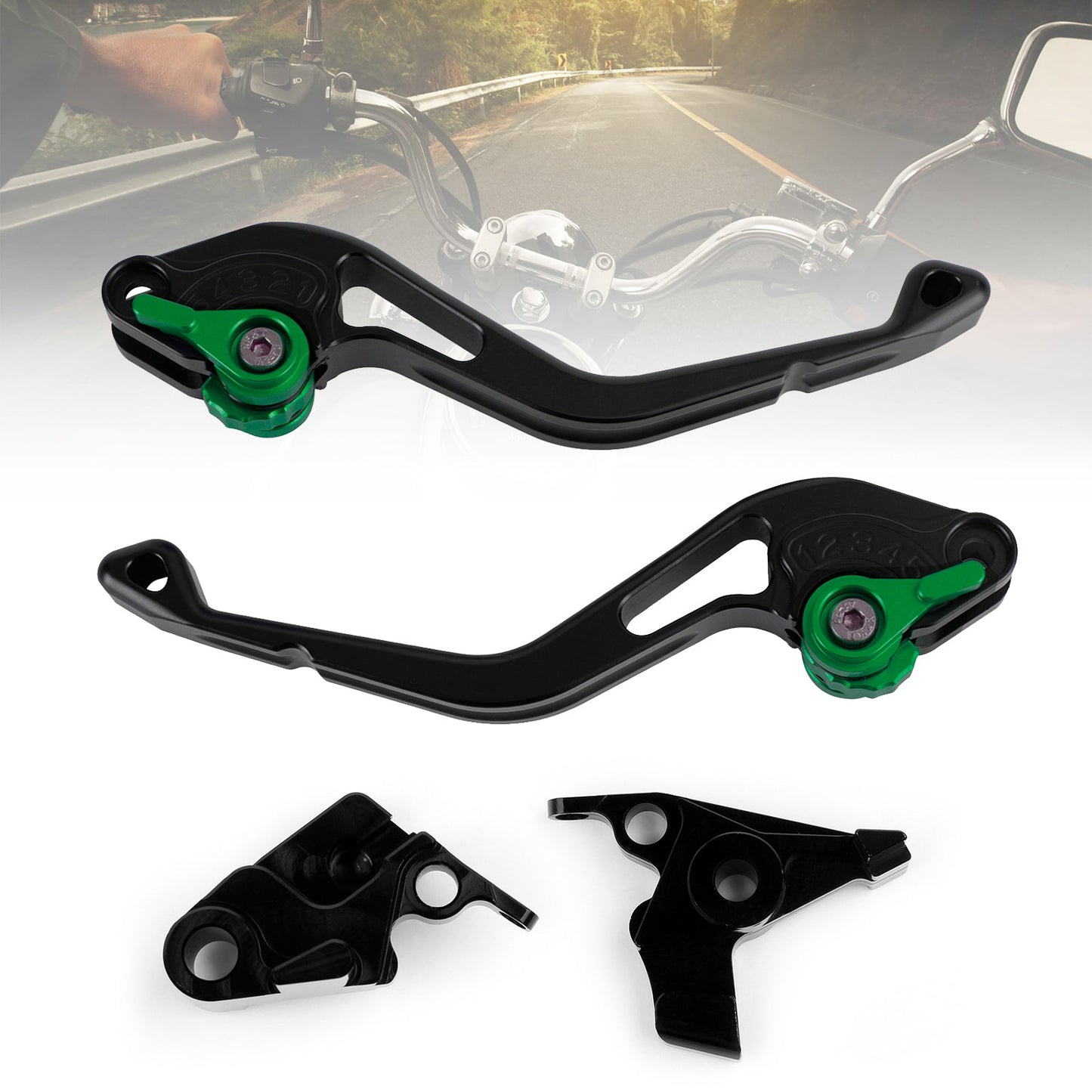 Kawasaki ER-6N NINJA 650R/ER-6F VERSYS NUOVA Leva freno frizione corta