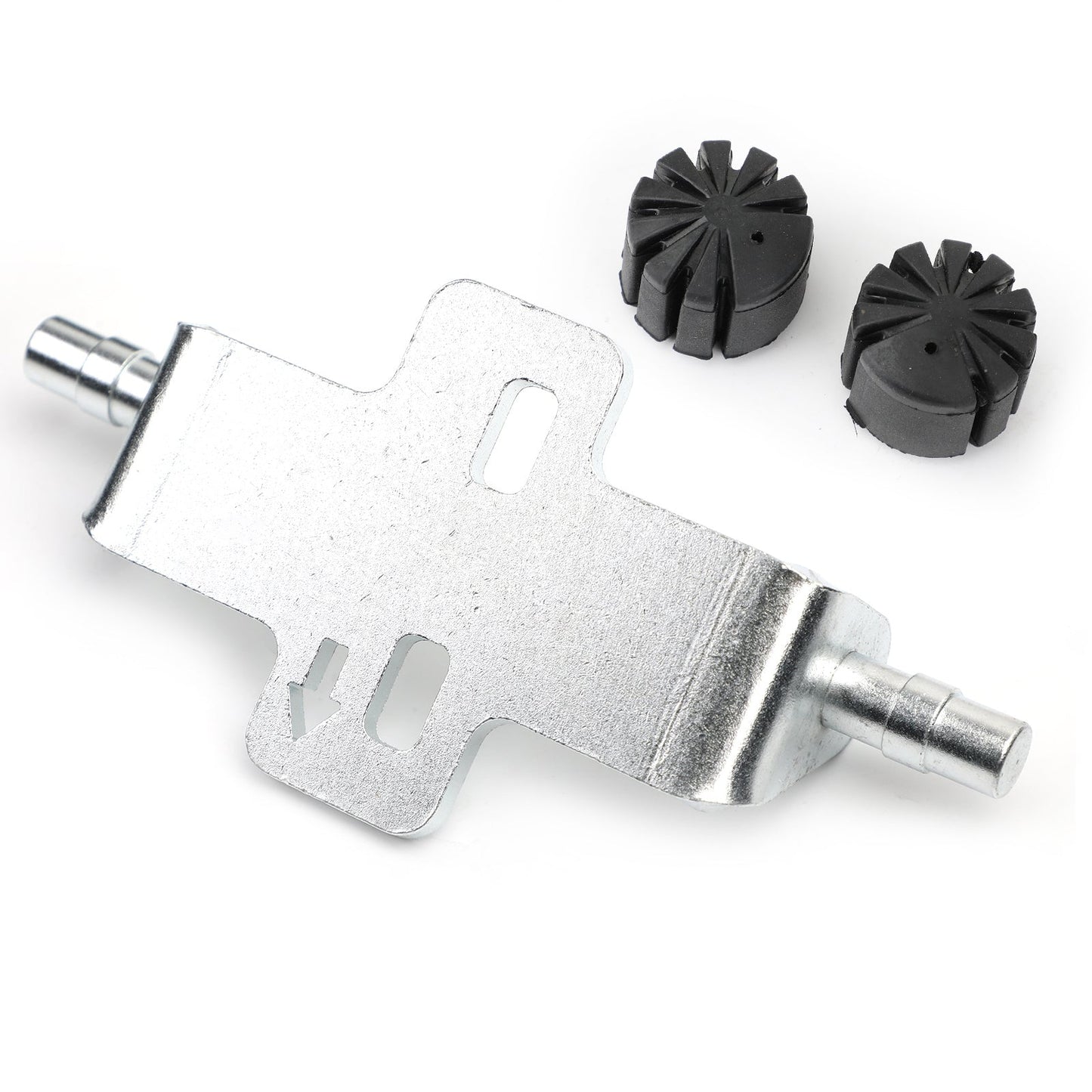Kit ribassamento sedile argento 10mm e gomma per BMW R1200RT R1200GS LC / ADV 08-18 Generico