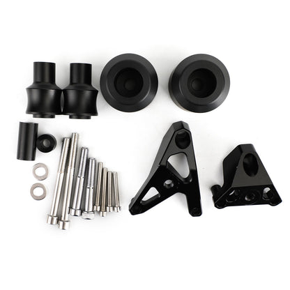 Areyourshop CNC Black Frame Slider Anti Crash Pad Fit per Honda CB CBR 650R 19-20 650F 14-18 Generico