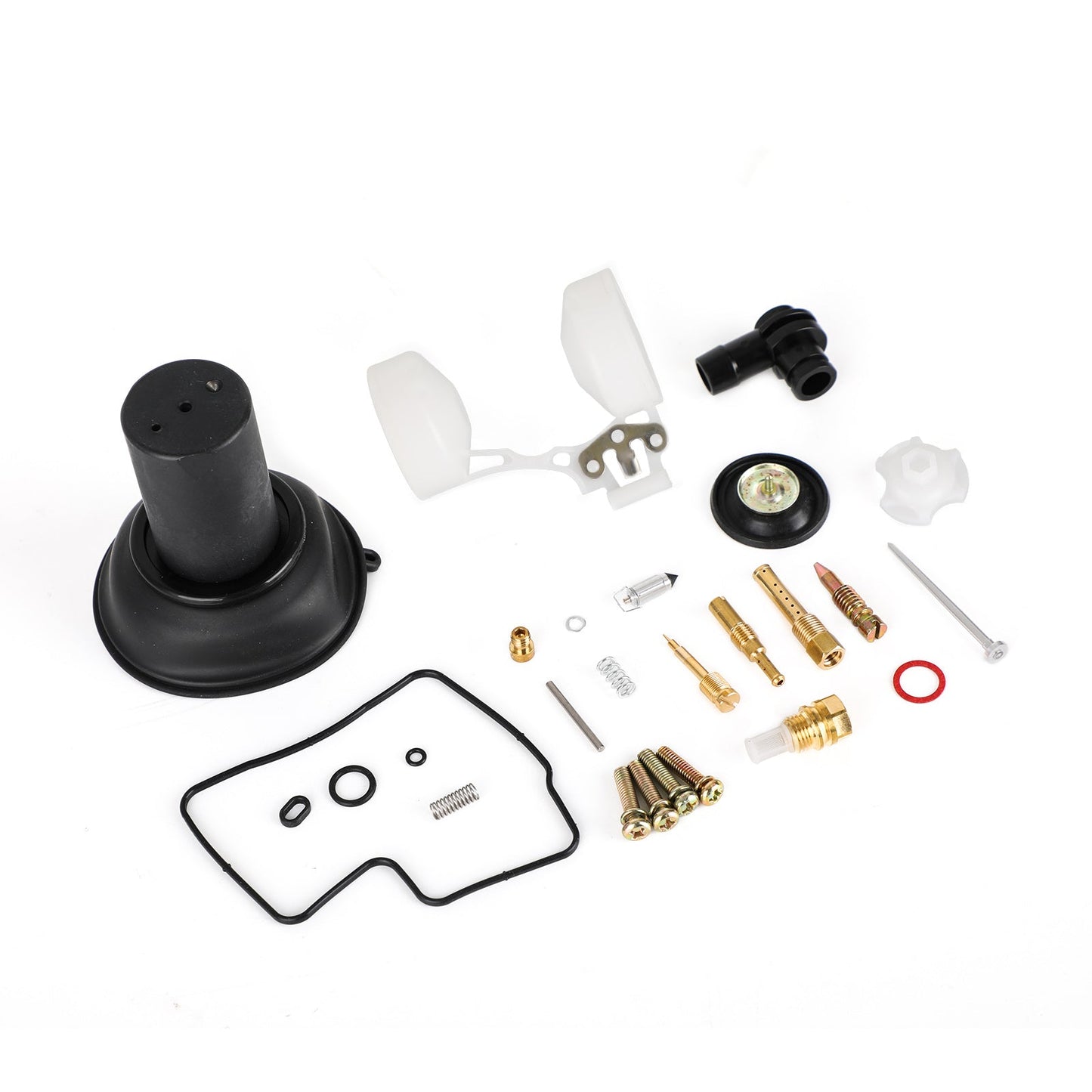 Carburatore Carb Rebuild Kit Con stantuffo e galleggiante adatto per Honda VLX400 Steed 400 Generico