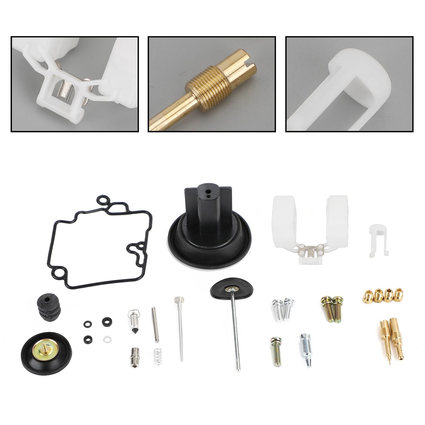 Carburatore Carb Rebuild Kit pompa di accelerazione adatta per KT CVK24 Scooter Racing Generic