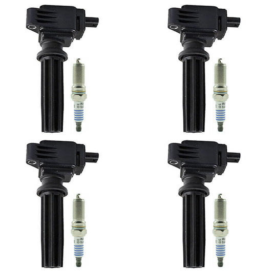 Bobine di accensione 4 porte 4X Ford Escape Trend Sport Utility 2015-2016 + candele UF670