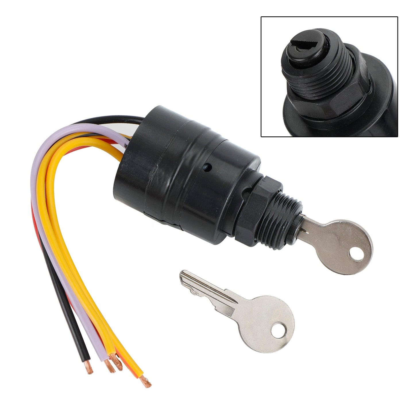 Interruttore a chiave di accensione per barche adatto per Mercury Marine 87-17009A2 Sierra MP41070-2