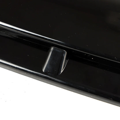 4 pezzi protezione diffusore splitter kit corpo labbro paraurti anteriore universale per auto nero