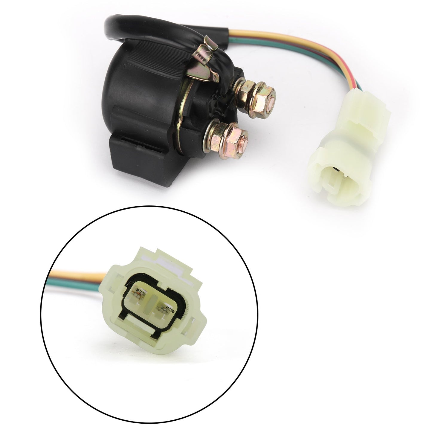 Interruttore relè solenoide avviamento per Honda 2005-2018 250 Recon TRX250TM TRX250TE Generico