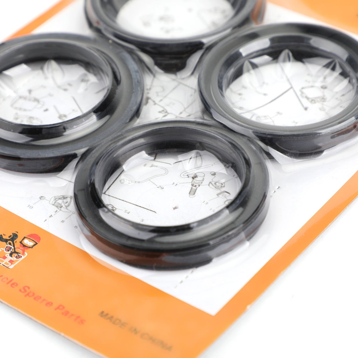 Honda NV400 VT600 SHADOW CB700SC STEED 400 1984-2007 Set tergicristallo paraolio forcella