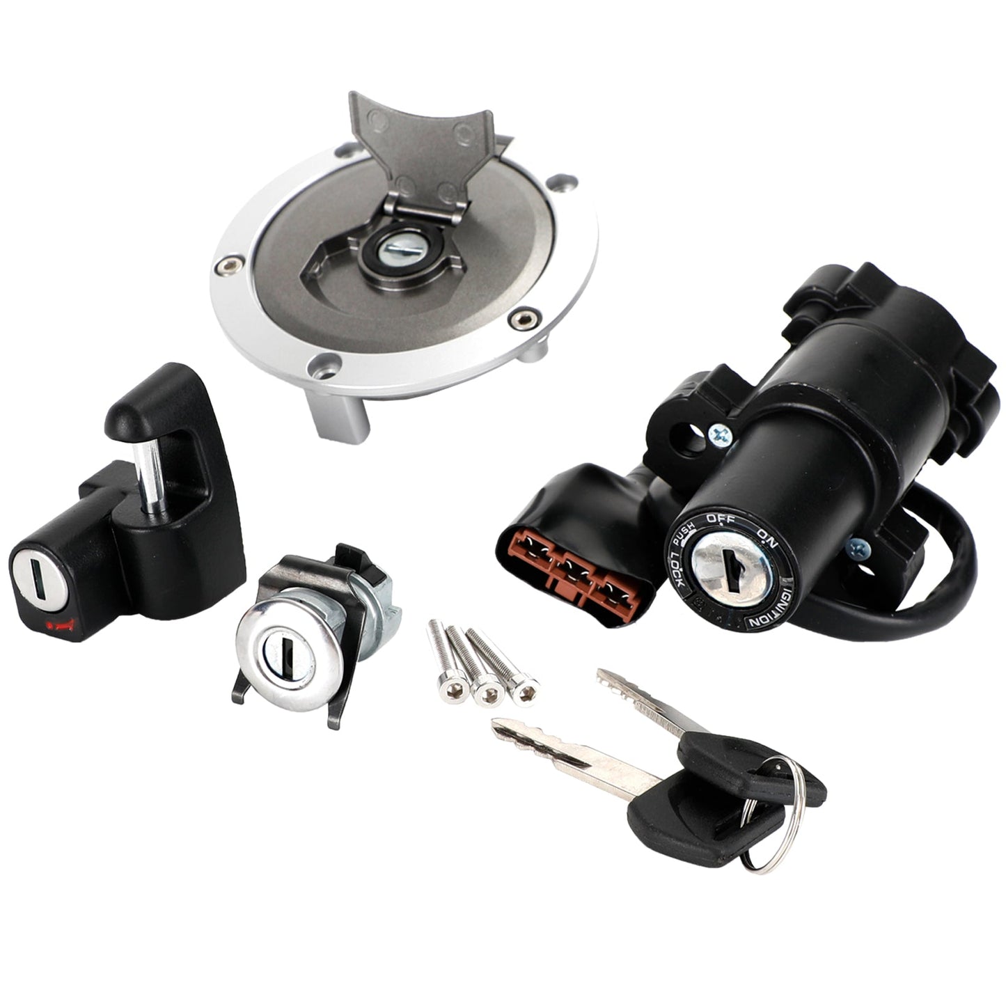 Set serratura interruttore a chiave per Honda CRF 250 Rally 17-2020 accensione serratura tappo serbatoio generico