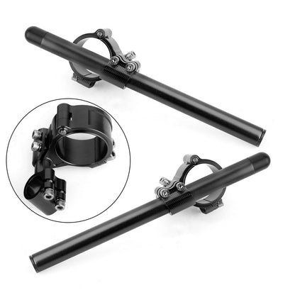 Kit manubrio forcella tubo forcella CNC girevole regolabile universale da 47 mm