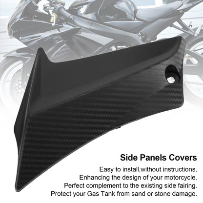 Serbatoio Side Trim Pannello di Copertura Carena Cowl Per Suzuki GSXR 600/750 2011-2024 K11 Generico