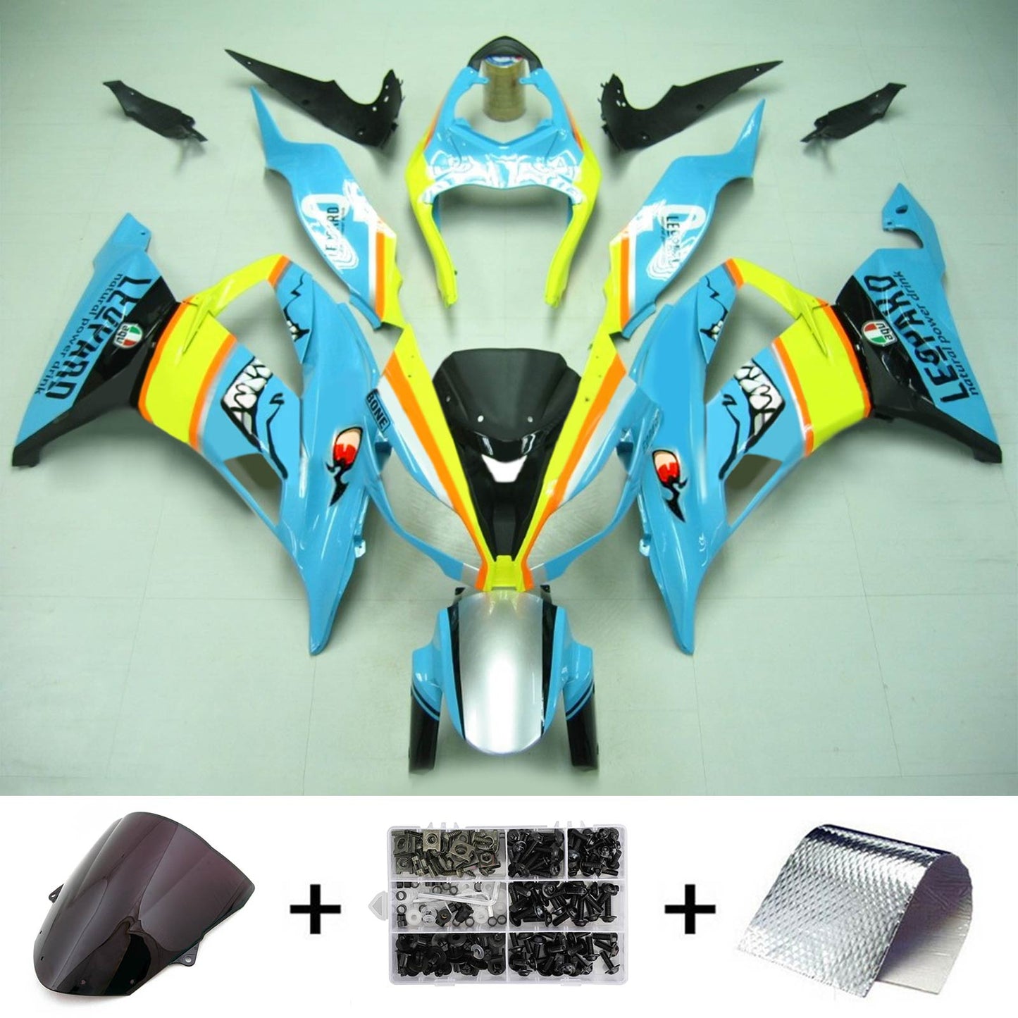 Kit Carenatura Per Kawasaki ZX6R 636 2013-2018 Generico