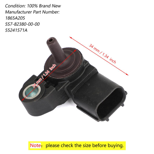 1865A205 Sensore pressione aria per Multistrada 1200 Panigale 899 959 1199 Diavel 55241571A Generico