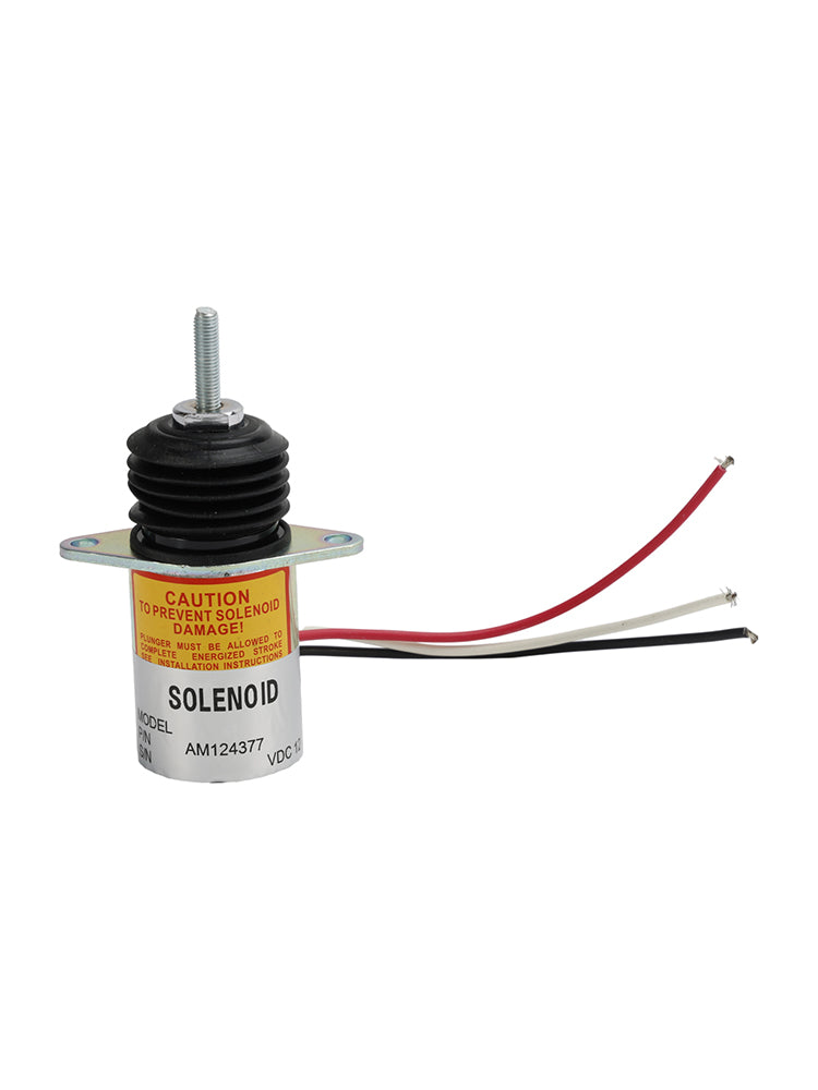 AM124379 AM124377 Solenoide di arresto carburante 12V per John Deere 655 755 856