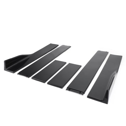 78.7 Universal Side Skirt Extensions Rocker Panel Splitter Lip Polipropilene Generico