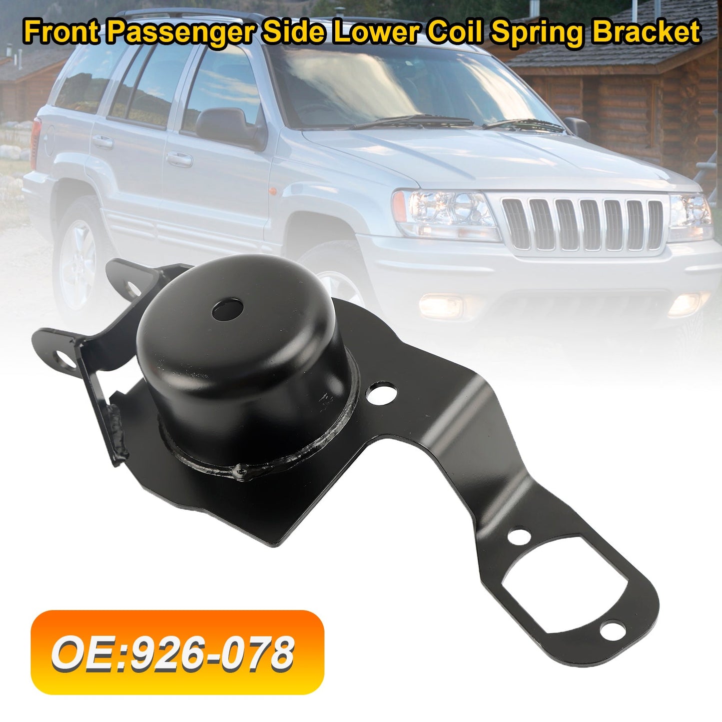 Jeep Grand Cherokee 1999-2004 Staffa molla elicoidale anteriore inferiore destra 926-078