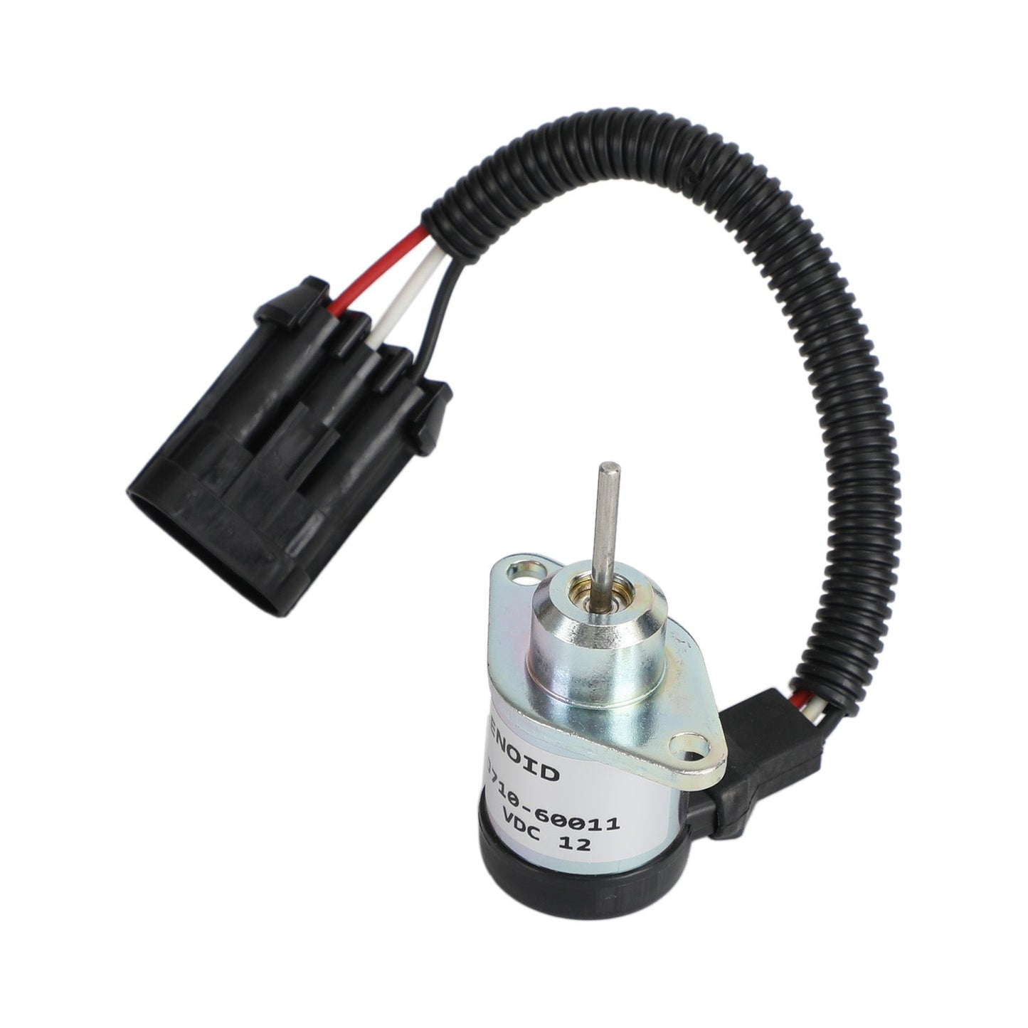 il solenoide del dispositivo di arresto 1J710-60011 12V si adatta al motore V2607 di Kubota