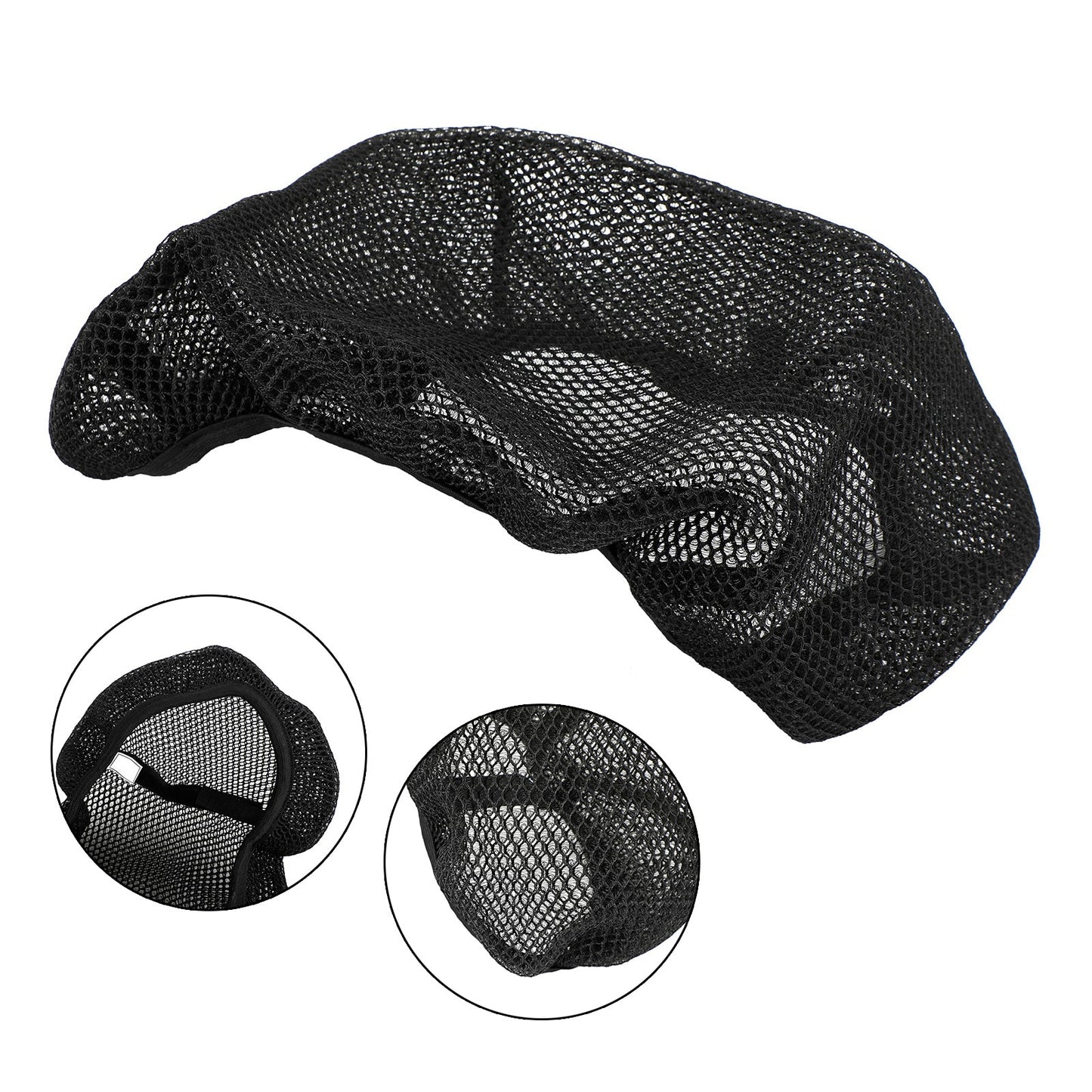 Copertura in rete resistente al calore per sedile in rete universale Xxl adatta per scooter da moto