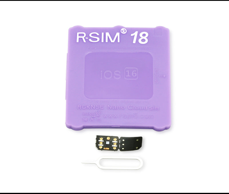 R-SIM 18 Nano Unlock Scheda RSIM adatta per iPhone 14 13 Pro MAX 12 Pro 11 X IOS 16