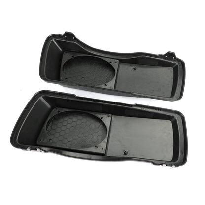 Nuovi coperchi per altoparlanti per borse laterali da 6x9" adatti per borse laterali Touring Electra Glide 93-13 generiche