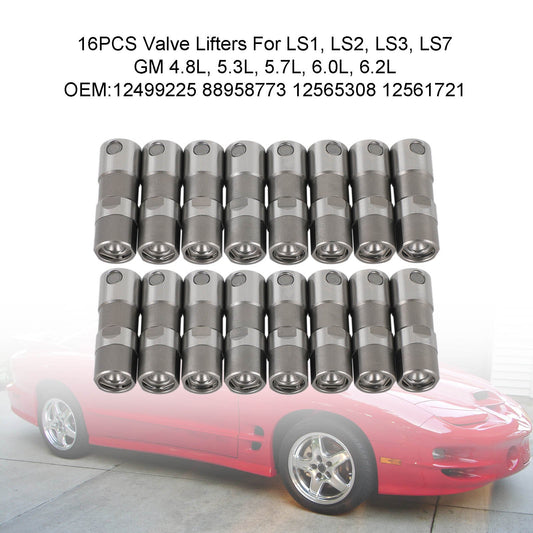 16 pezzi alzavalvola per LS1, LS2, LS3, LS7 GM 4.8L, 5.3L, 5.7L, 6.0L, 6.2L Fedex Express generico