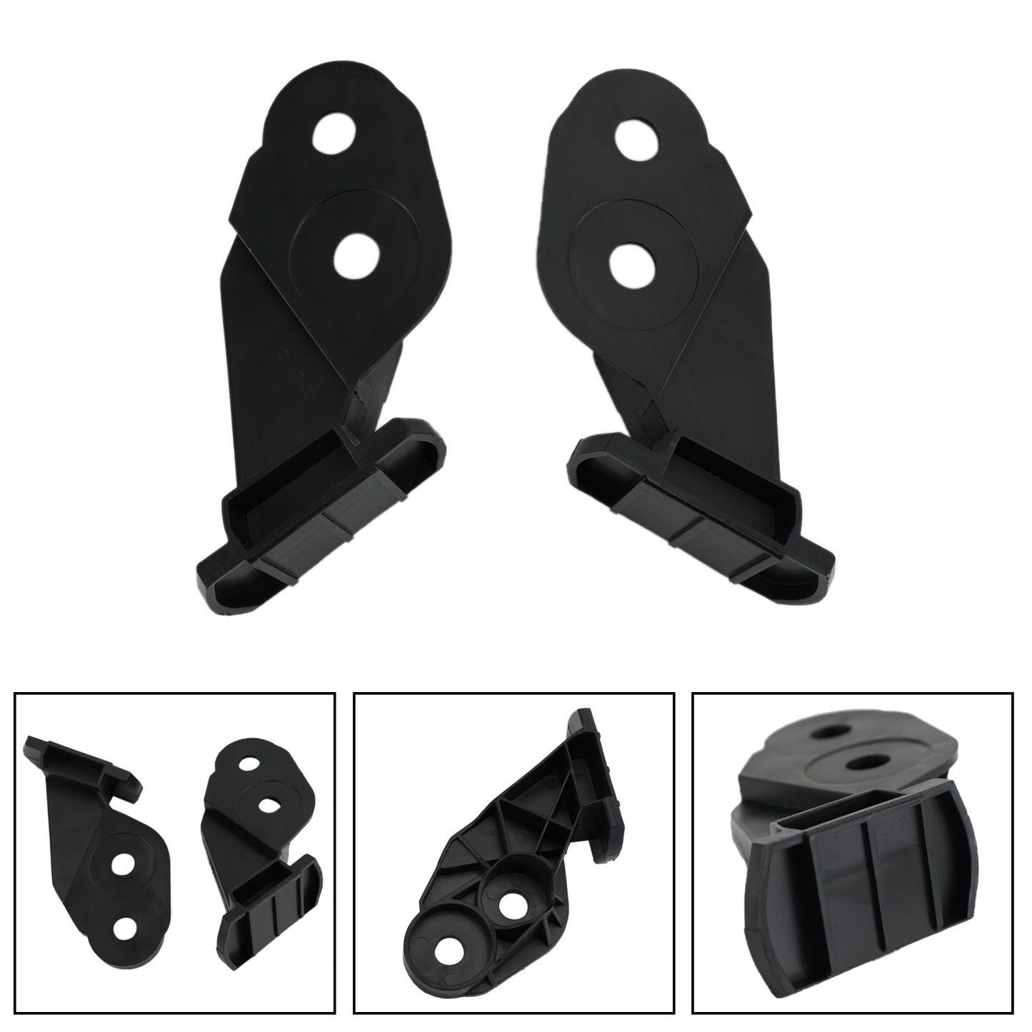Clip di montaggio dei fissaggi del paraurti anteriore Per BMW serie 3 E46 2001-2004 Nero Generico