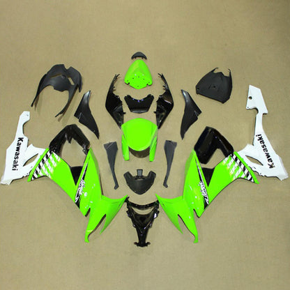 Amotopart Kawasaki ZX10R 2008-2010 Kit carena Carrozzeria Plastica ABS