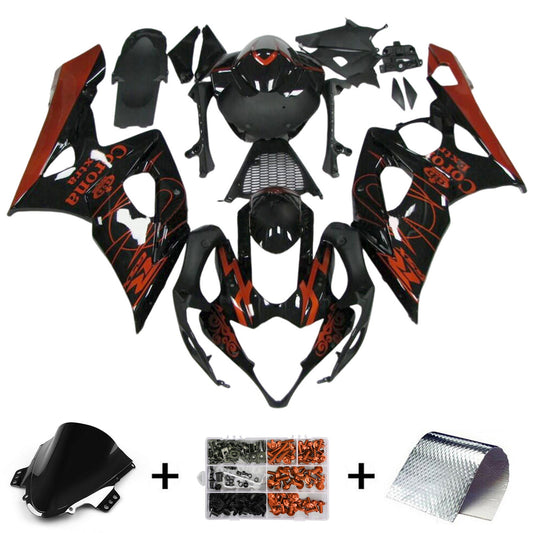 Amotopart Suzuki GSXR1000 2005-2006 K5 Kit carena Carrozzeria Plastica ABS