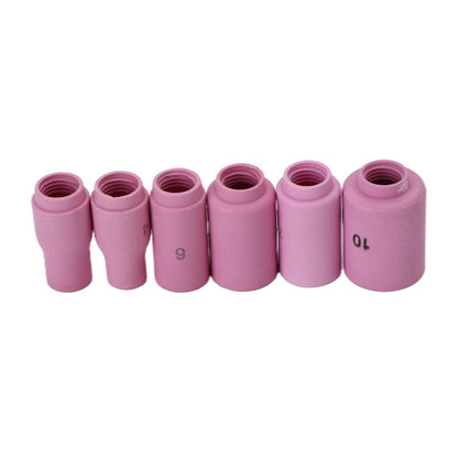 46Pcs Tig Gas Lens Collet Body Misura assortita Fit Tig Welding Torch Wp9 20 25
