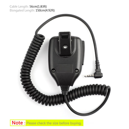 Microfono con altoparlante portatile per radio Baofeng BF-UV3R Walkie-talkie