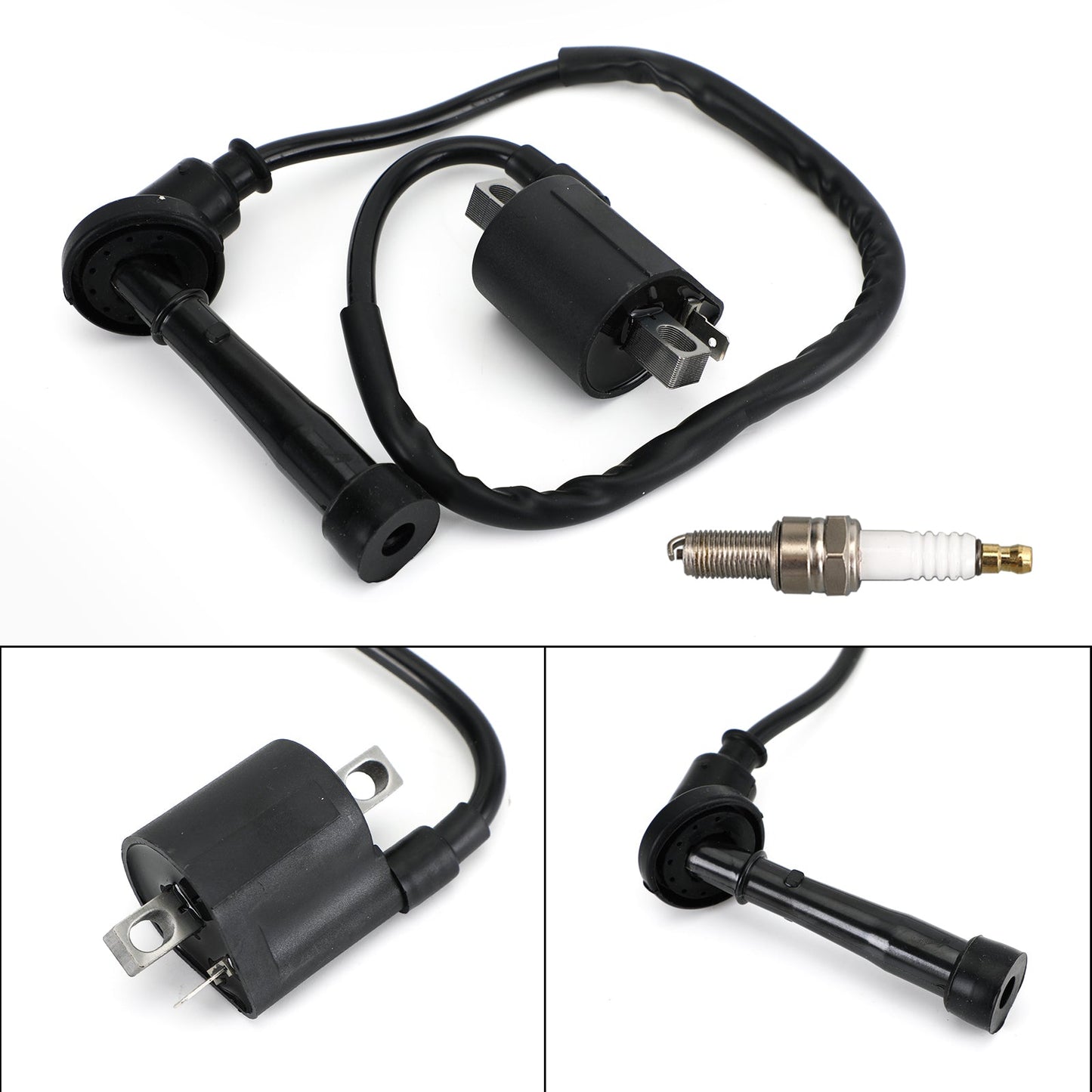 Bobina di accensione Candela adatta per Suzuki LTZ400 LT-Z 400 Quadsport 33410-09F00 Generico