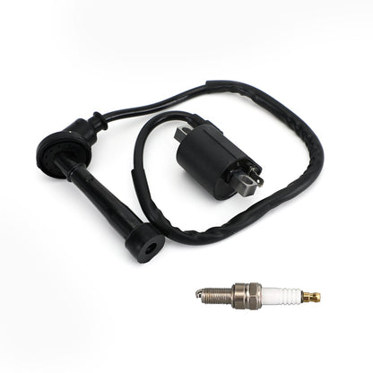 Bobina di accensione Candela adatta per Suzuki LTZ400 LT-Z 400 Quadsport 33410-09F00 Generico