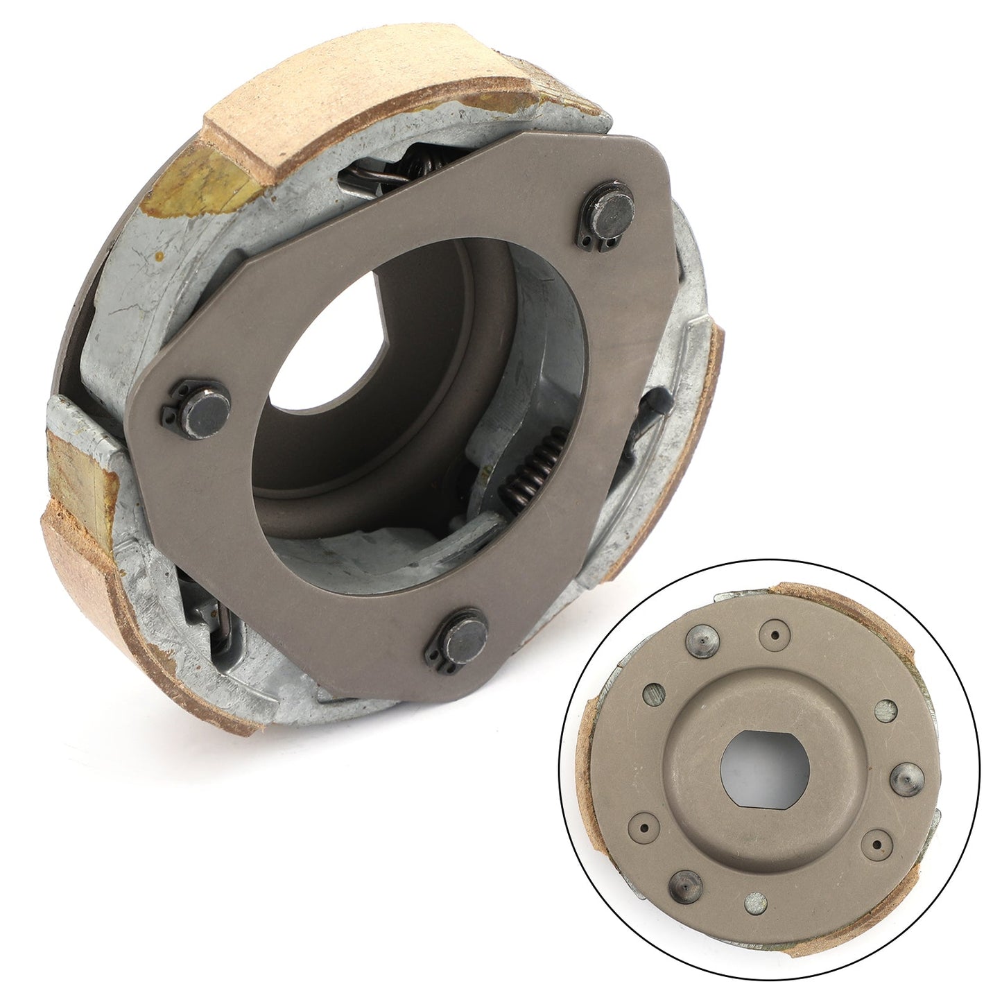 ASSY PORTA PATTINI FRIZIONE A UMIDO per Honda PCX 125 PCX125 PCX 150 PCX 150 2009-2018 Generico