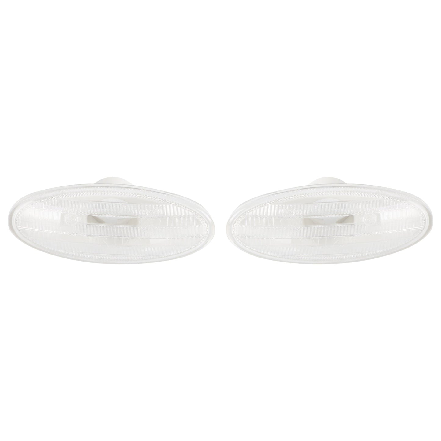 2x Clear Side Marker Lamp Turn Signal Light Housing per Nissan 26160-89900 Generico